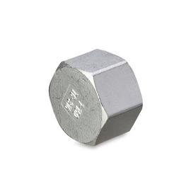 Slutmuffe, 316, 20 bar, BSPP