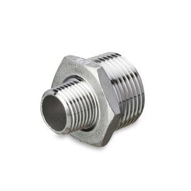 Brystnippel red, 316, 20 bar, BSPT