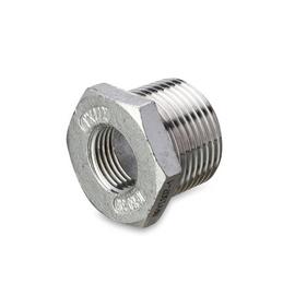 Nippelmuffe, 316, 20 bar, BSPP/BSPT