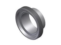DIN 11853 svejsenippel GS, 4404, 40 bar, 0,8my