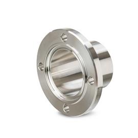 DIN 11864 Nut Flange NF, 4404, 25 bar, 0,8my