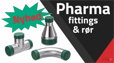 Pharma rør og -fittings
